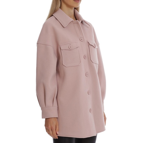 AVEC LES FILLES  Oversized Shaket / Jacket - Blush Color - Picture 3 of 11